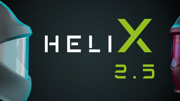 Новая маска от Optrel HELIX 2.5. В 6 раз больше поле обзора!